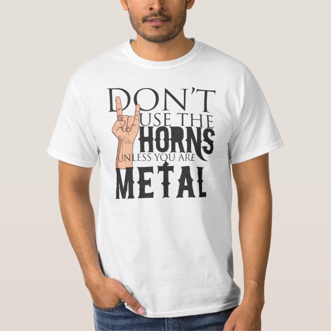 Schwermetall T-Shirt (Vorderseite)