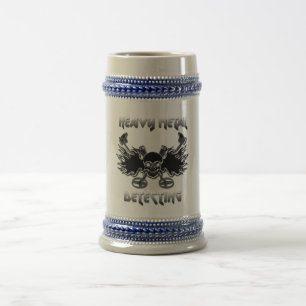 Schwermetallermittelnbier-Tasse Bierglas