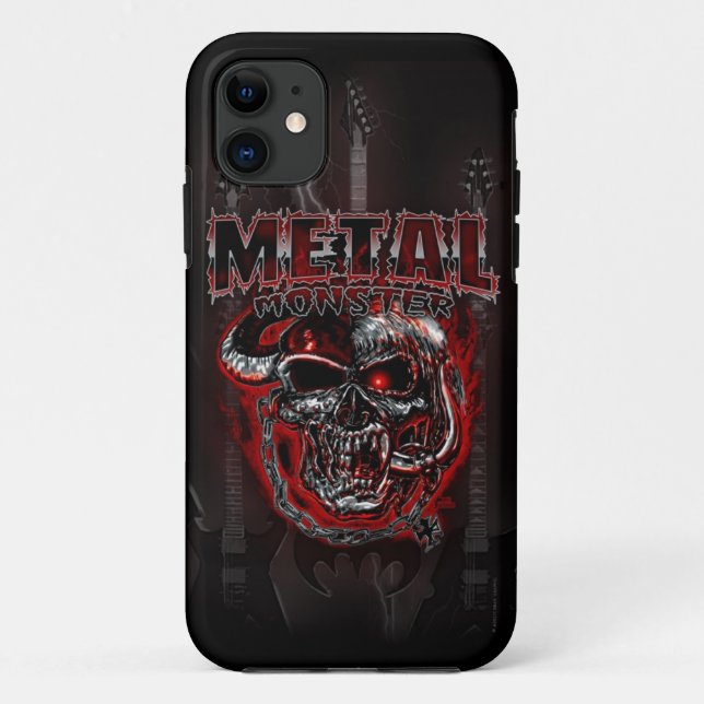 Schwermetallmonster Case-Mate iPhone Hülle (Rückseite)