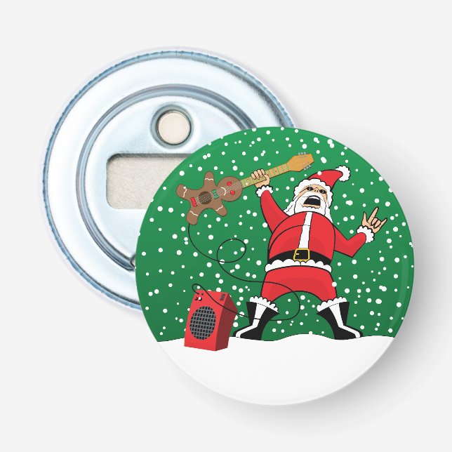 Schwermetallsankt Flaschenöffner (Vorderseite)