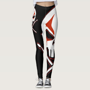 Schwermetallschlagzeuger-Leggings-Felsen u. Rolle Leggings