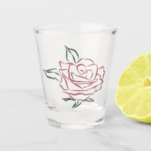 Schwermütige Rose