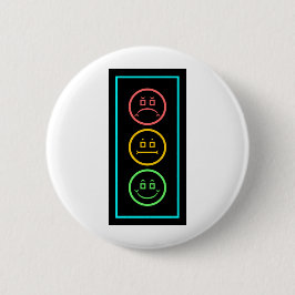Schwermütiger Neonstoplight Button