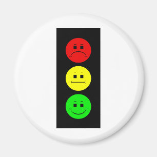 Schwermütiger Stoplight Magnet