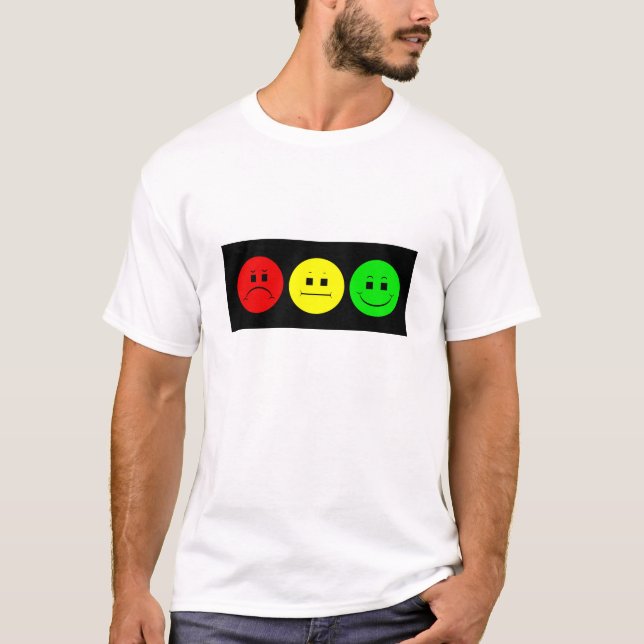 Schwermütiges Stoplight-Trio T-Shirt (Vorderseite)