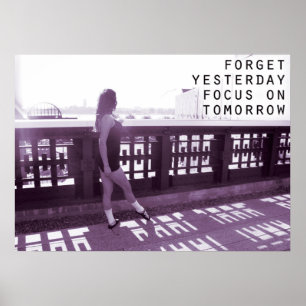 Schwerpunkt auf Ceili Moore Irish Dance Poster von