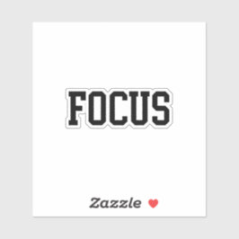 Schwerpunkt Aufkleber