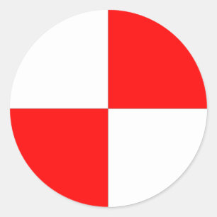 Schwerpunkt Aufkleber