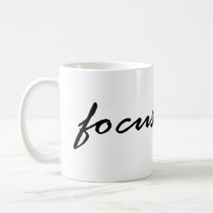 Schwerpunkt Kaffeetasse