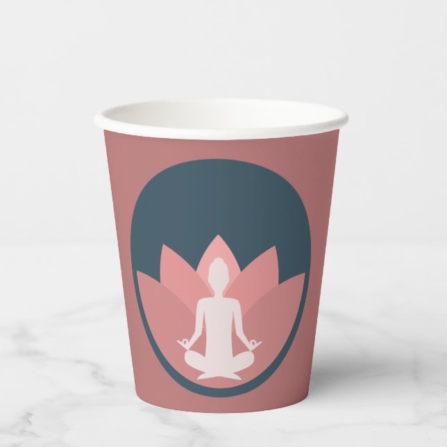 Schwerpunkt Kälte Pappbecher (Vorderseite)