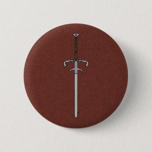 Schwert des 16. Jahrhunderts Button