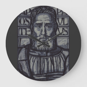 Schwert des Geistes Heilige Grafik Kunst des Heili Große Wanduhr