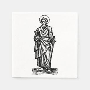 Schwert-des-Geistes-Kunst Saint Paul Serviette