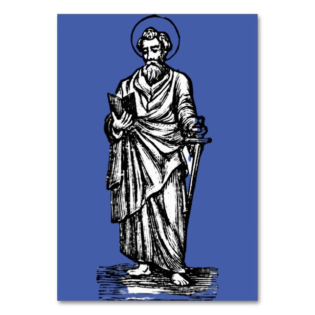 Schwert-des-Geistes-Kunst Saint Paul Tischnummer (Vorderseite)