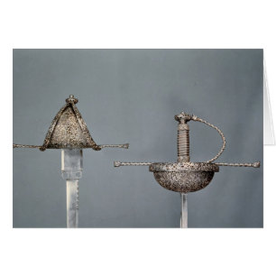 Schwerter: Schale-hilted Rapier des gemeißelten