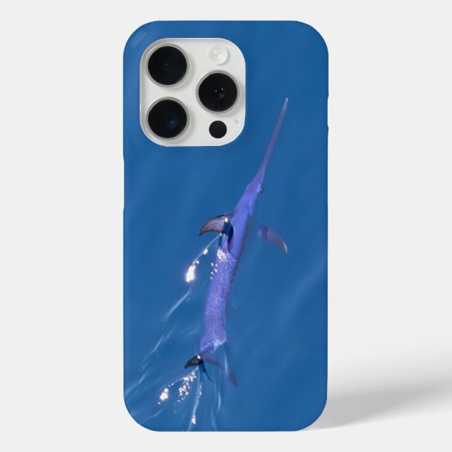 Schwertfisch Case-Mate iPhone Hülle (Rückseite)
