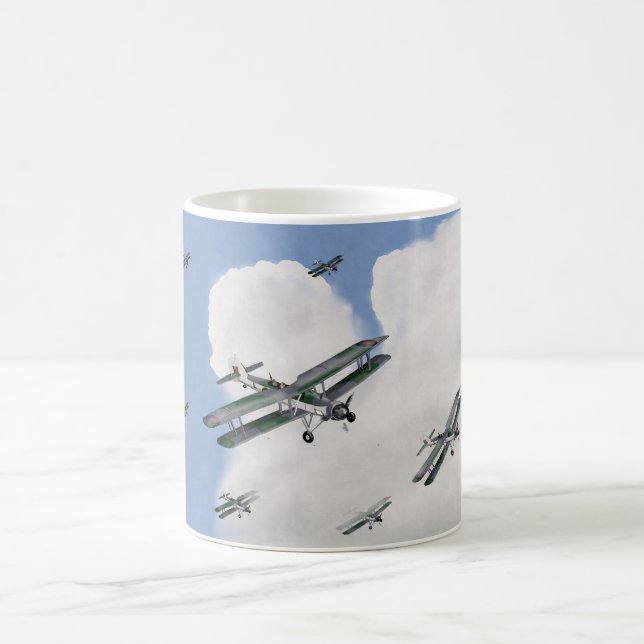 Schwertfisch Torpedo Bombers 1941 Kaffeetasse (Mittel)