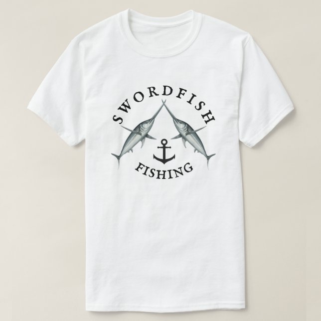 Schwertfischfang T-Shirt (Design vorne)