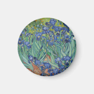 Schwertlilien, Blumen-Ölgemälde, Vincent Van Gogh Magnet