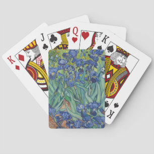 Schwertlilien, Florale Ölmalerei, Vincent Van Gogh Spielkarten