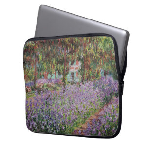 Schwertlilien in Monets Garten Laptopschutzhülle