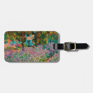 Schwertlilien Monet Garten Giverny Blumen Gepäckanhänger