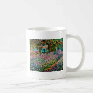 Schwertlilien Monet Garten Giverny Blumen Kaffeetasse