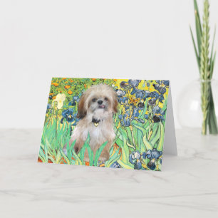 Schwertlilien - Shih Tzu (P) Karte