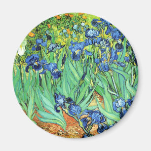 Schwertlilien - Vincent Van Gogh (1889) Magnet