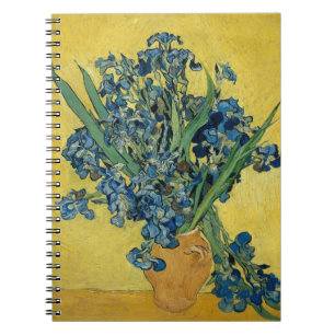 Schwertlilien - Vincent van Gogh Fine Art Notizblock