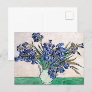 Schwertlilien Vincent van Gogh Postkarte