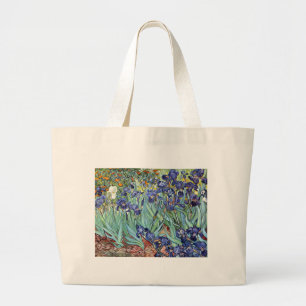 Schwertlilien von Vincent van Gogh 1898 Jumbo Stoffbeutel