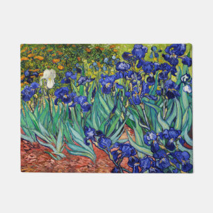Schwertlilien von Vincent van Gogh Fußmatte