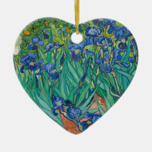Schwertlilien von Vincent van Gogh Keramik Ornament