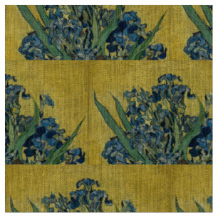 Schwertlilien von Vincent Van Gogh Stoff