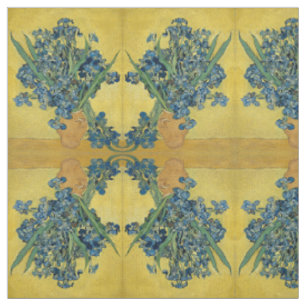 Schwertlilien von Vincent Van Gogh Stoff