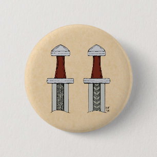 Schwertmuster Button