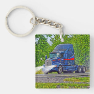 Schwertransporte Art für Lkw-Fahrer Schlüsselanhänger