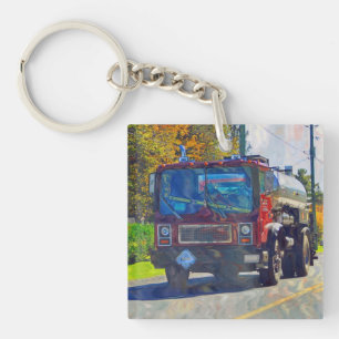 Schwertransporte Art für Lkw-Fahrer Schlüsselanhänger