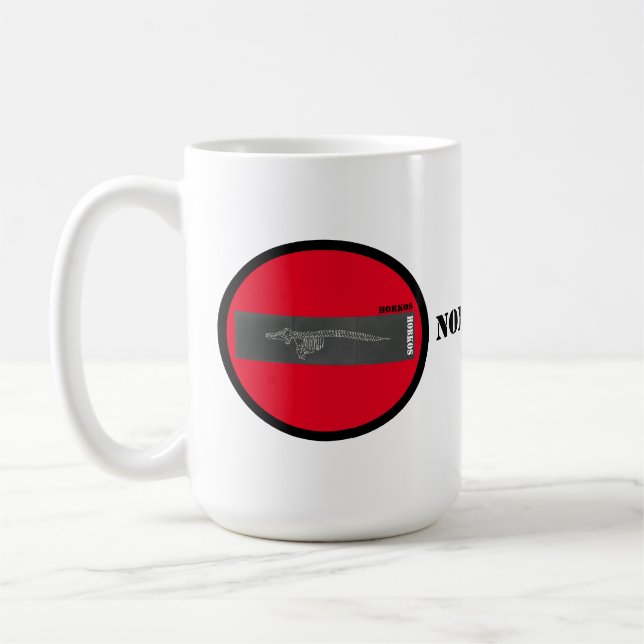 Schwertwal und die Auswirkung der roten Gezeiten Kaffeetasse (Links)