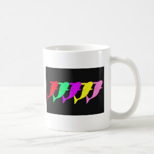 Schwertwal-Wale multi Farbe-Sprung für Freude Kaffeetasse