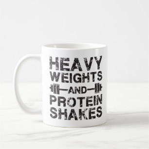 Schwerwiegende und Protein-Shakes - Gymnastik Kaffeetasse