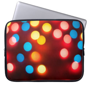 Schwerwiegende Weihnachtsleuchten. Neujahrsbuch. A Laptopschutzhülle