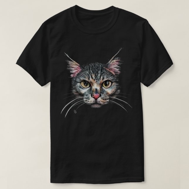 Schwerwiegender Cat-T - Shirt (Design vorne)