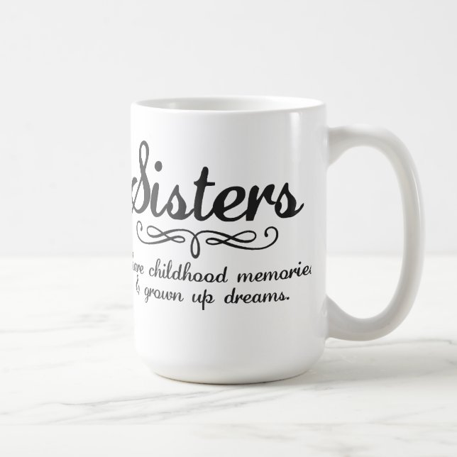 Schwester-Anteil-Kindheits-Erinnerungen… Kaffeetasse (Rechts)
