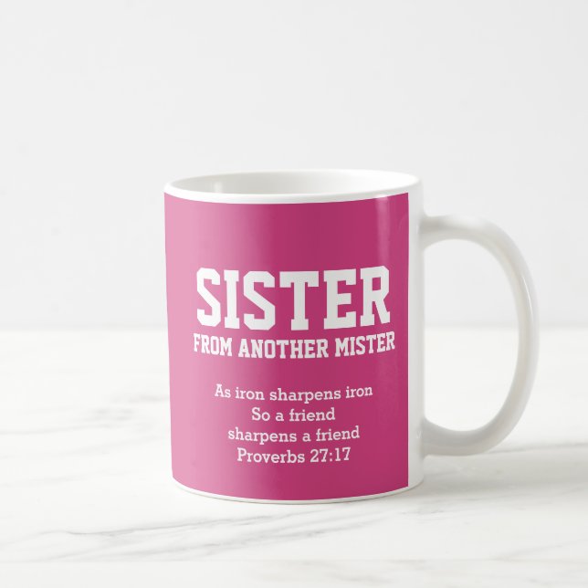 SCHWESTER AUS EINER ANDEREN MISTERSPRACHE Christli Kaffeetasse (Rechts)