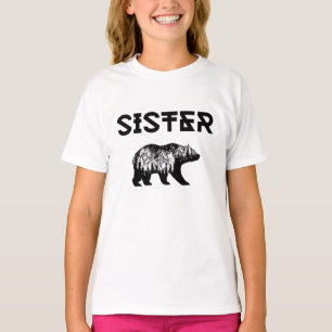 Schwester-Bär - der T - Shirt des Kindes