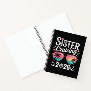 Schwester Cruising 2026 Notizbuch