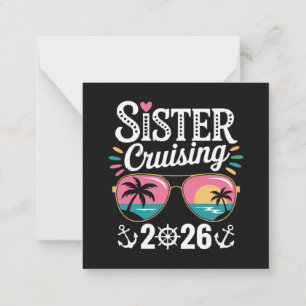 Schwester Curising 2026 Mitteilungskarte