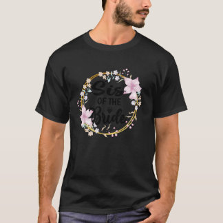 Schwester der Braut Brautparty Braut Schwester T-Shirt